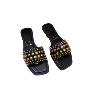<span class=keywords><strong>Sandali</strong></span> Estivi 2024 Pop Rossi ZAR Nuovi con Punta Quadrata e Cristalli Liu Ding per Signore in Stile Europeo e Americano - Product Image 5
