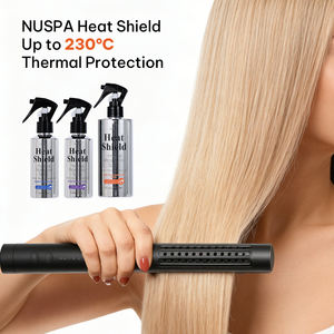 Precio al por Mayor hasta 230 ℃   Spray Protector para el Cabello con Múltiples Extractos de Plantas, <span class=keywords><strong>Sin</strong></span> Enjuague, para Uso con Secador y Rizador - Product Image 2