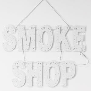 Insegna LED Bianca 10000K Personalizzata su Misura per Vetrine di Negozi e Tabaccherie - Product Image 2