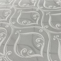 Tissus de matelas de haut niveau Tissus de matelas en polyester 100% tricotés en jacquard matelassé populaire
