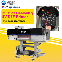 Impresora UV de Gran Formato Rollo a Rollo LETOP para Etiquetas Adhesivas, Impresora de Logotipos Mini a Color