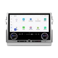 Autoradio Android 13 de 13,3 pouces pour FJ Cruiser 2007-2024 avec CarPlay, 4G, DSP, GPS intégré, caméra de recul 360° et stéréo