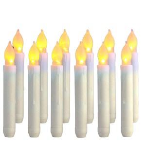 Velas de Pilar LED con pilas AA, simulación electrónica sin llama para bruja, Navidad, vacaciones, bruja, Navidad, velas LED - Product Image 3