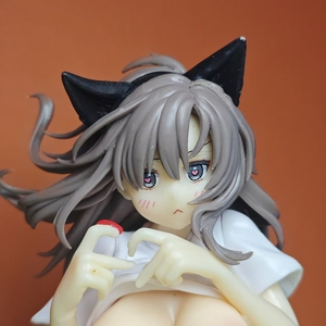 Statuetta <span class=keywords><strong>Anime</strong></span> Ragazza con Orecchie da Animale, Modellino in PVC, Giocattolo Sexy da Collezione per Adulti, Decorazione - Product Image 3
