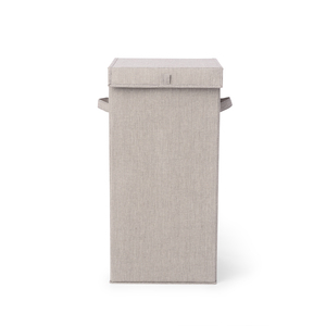 Recién llegado, cesto de ropa sucia de tela plegable Rectangular con tapa, superventas, artículos para el hogar para uso diario - Product Image 3