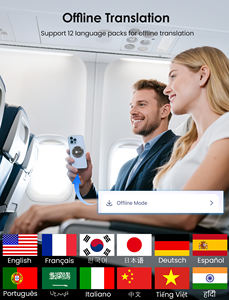 Soporte Magnético De Teléfono Movil Asistente De Interpretacion Simultanea Traduccion De un <span class=keywords><strong>Clic</strong></span> Traductores Inteligentes - Product Image 3