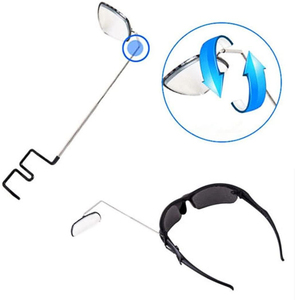 Flexible Handlebar Bicycle Mirror Accessories Rearview Bike Helmet Glasses for Road Bicycling
