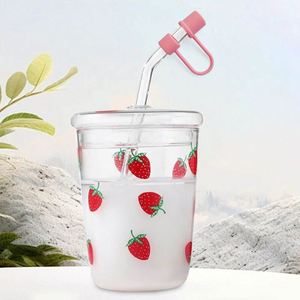 New Solid Color Eco-Friendly Eec Certified Food-Grade Silicone Straw Stoppers Dust Proof 8/10mm (0.31in) Home Use <b>Drinkware</b> - Product Image 4