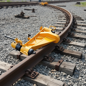 Cintreuse de rails hydraulique manuelle ZLINKTRIC avec moteur et roulement, <span class=keywords><strong>série</strong></span> KWPY, machine de cintrage horizontale pour l'exploitation minière - Product Image 2
