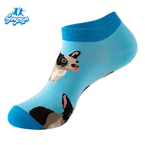 Nouvelles <span class=keywords><strong>chaussettes</strong></span> jacquard tendance printemps, en coton de haute qualité, à thème animal (<span class=keywords><strong>Corgi</strong></span> & Panda), <span class=keywords><strong>chaussettes</strong></span> de qualité supérieure en gros - Product Image 4