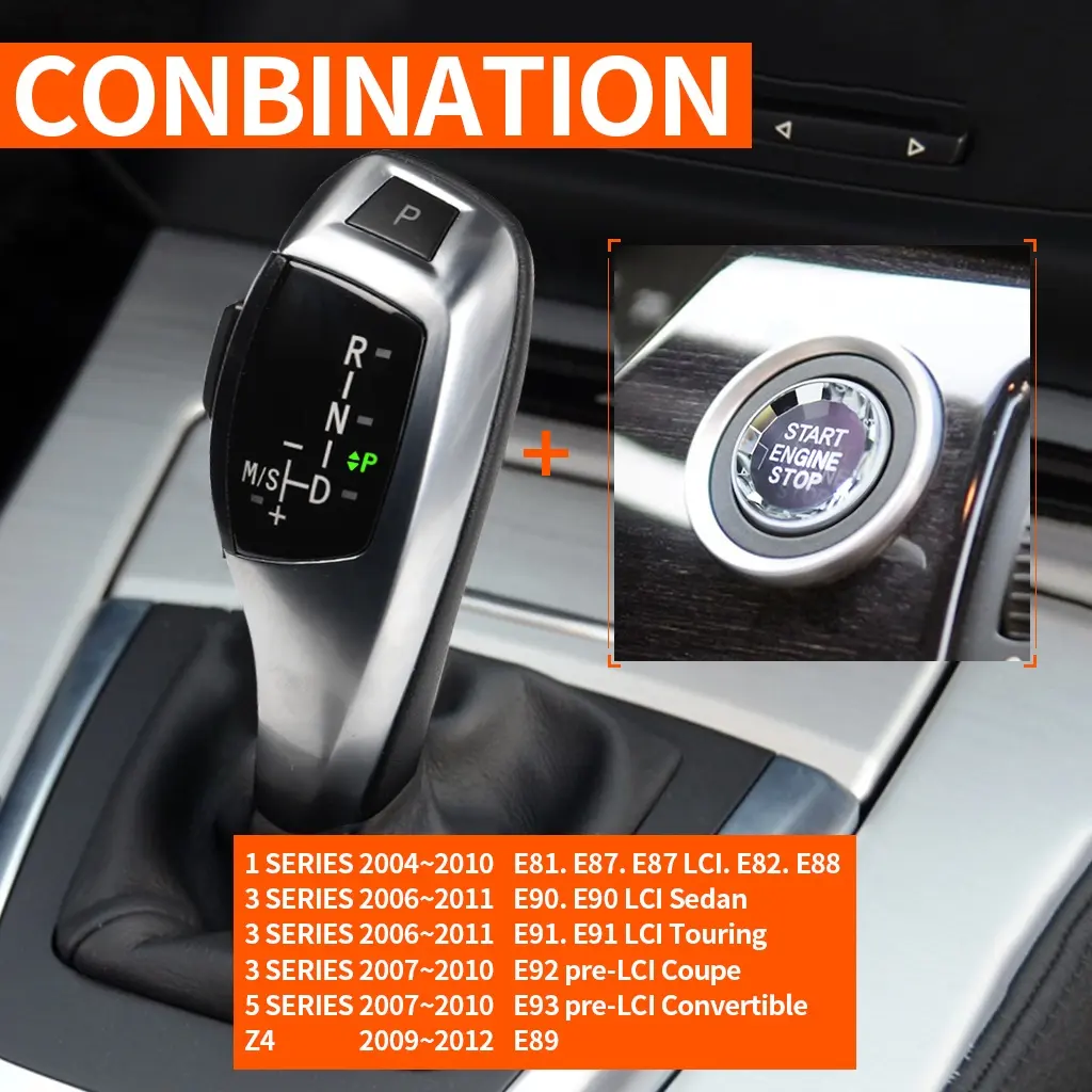 Automatische LED Schaltknauf Shifter Für BMW E90 E91 E92 E93 F30