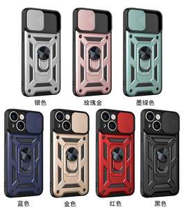 Funda Protectora para Teléfono con Ventana Deslizante para Motorola G57 G67 Power EDGE <span class=keywords><strong>70</strong></span> Multi Layar, Resistente a Golpes, Parte Trasera de PC, Cubierta Móvil - Product Image 2