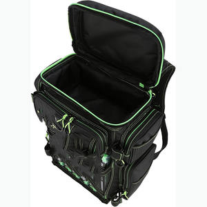 Free Sample OEM ODM Wholesale New Design Green Waterproof Men Outdoor <b>Bags</b> <b>Fishing</b> Tackle <b>Bag</b> Backpack Fanny Pack - Product Image 3