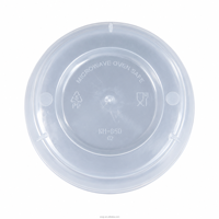Bol à soupe transparent en PP de 700 ml, qualité alimentaire, recyclable, avec couvercle, pour restaurant, à emporter, jetable, compatible micro-ondes, anti-fuite, sans BPA, pour salade