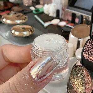 ROYO Aurora Moonlight Mirror Nails 0.3g Polvo Acrílico Brillante Blanco Cromo de Lujo para <span class=keywords><strong>Uñas</strong></span>, Suministros para Arte de <span class=keywords><strong>Uñas</strong></span> - Product Image 3