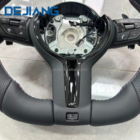 Volant en cuir chauffant à vibrations ACC pour BMW F10 F30 F32 F15 F36 F01 F20 F22 F25 F31 F32 M3 X1 X3 X5 Modifié Amélioré