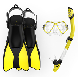 2024 palmes de natation palmes de plongée réglables hommes et femmes formation de plongée palmes en Silicone Kit de natation combinaison - Product Image 4