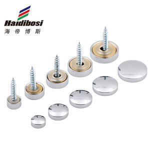 ตะปูตกแต่งกระจกทองแดง Haidibosi แบบเกลียวเคลือบสำหรับตกแต่งกระจก - Product Image 1
