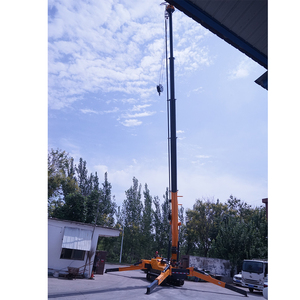 Yeni Tasarım 5 Bölümlü Vinç Kolu Paletli Örümcek Vinç Dar Alan Hidrolik Dizel 19m Kaldırma Yüksek Verimli - Product Image 2