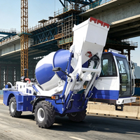 Bétonnière autochargeante de 1,8 m³ pour la construction rurale