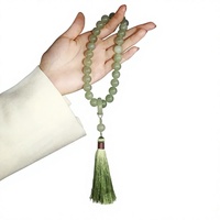 Collier délicat de style savant, avec motif Bouddha en émail de verre torsadé à la main de style antique, en forme de goutte d'eau, accessoire classique