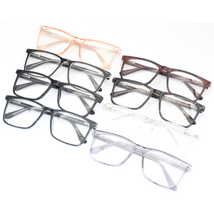 Montures optiques carrées CP Injection <span class=keywords><strong>2022</strong></span>, montures de lunettes transparentes pour hommes, <span class=keywords><strong>prix</strong></span> bas, montures de lunettes - Product Image 1