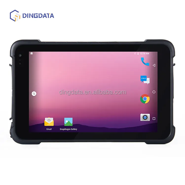 Lagers tapler Android 10 GMS hat einen 8-Zoll-Industrie-Tablet-PC mit Docking station und vielen optionalen Funktionen bestanden