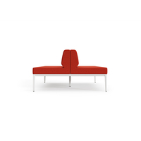 Canapé sectionnel convertible moderne sièges modulaires de luxe en forme de L hôpital canapé d'attente école