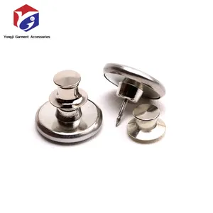 Jean Nút Thắt Chặt Thay Thế Có Thể Điều Chỉnh Tái Sử Dụng Kim Loại Clips <span class=keywords><strong>Snap</strong></span> Tack Nút <span class=keywords><strong>Pins</strong></span> Cho Quần Jeans Không May Hoàn Hảo Phù Hợp - Product Image 1