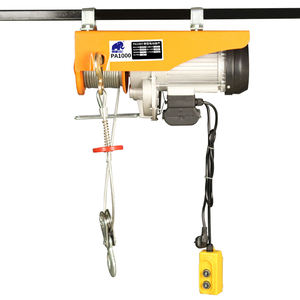 Palan électrique en acier de 6 mètres PA1000 PA500 PA300 <span class=keywords><strong>240v</strong></span> Télécommande sans fil <span class=keywords><strong>Mini</strong></span> Micro câble métallique Portable pour hôtels - Product Image 4