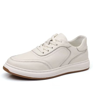 Zapatos Deportivos de Piel Genuina para Hombre, Transpirables, Ligeros, Antideslizantes, con Aumento de Altura de 6CM, Cierre con Banda Elástica - Product Image 5