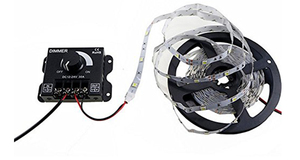 สวิตช์หรี่ไฟแบบหมุน ควบคุมด้วยมือ ตัวเรือนพลาสติกสีดำ ราคาโรงงาน 30A 360W สำหรับไฟ LED แถบเดี่ยว - Product Image 6