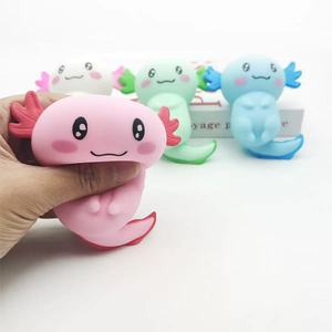 Hot Selling Salamander TPR <b>Squeeze</b> Toy Fidget Toys Axolotl Squish Mochi Stress Relief Kids Toy Decompression Flour <b>Squeeze</b> <b>Balls</b> - Product Image 3