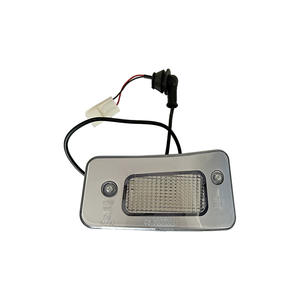 Parasol Iveco Eurocargo Light 500314717 de aleación de aluminio, repuesto para camiones de servicio medio, izquierda/derecha, blanco/negro - Product Image 1