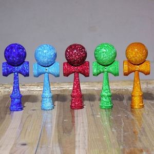 Jouet de coordination balle-tasse pour enfants, adolescents et adultes, Kendama en bois de hêtre de qualité supérieure - Product Image 2