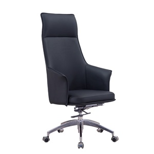 Chaise de <span class=keywords><strong>bureau</strong></span> moderne avec fonctions de levage, de rotation et d'inclinaison pour la maison, le <span class=keywords><strong>bureau</strong></span> ou les entreprises, fabriquée en cuir synthétique durable - Product Image 1