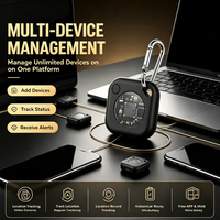 Traceur intelligent Bluetooth universel à double système, compatible avec la fonction Localiser de l'application Find My pour iOS et le Hub de localisation Google pour Android