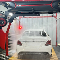 Station de lavage de voitures sans contact 24h/24 et 7j/7 pour station-service 360 °   Lavage de voiture sans contact haute pression avec système de séchage