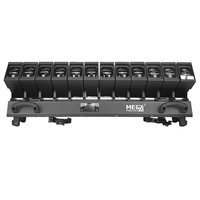 12x60W RGBW LED Pixel Bar Mobile Head Light Zoom Beam Wash DMX512 pour Concert Event DJ Club Stage Lighting