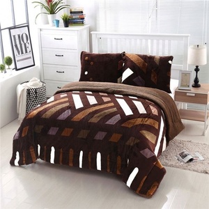 Juego <span class=keywords><strong>de</strong></span> mantas para cama, juego <span class=keywords><strong>de</strong></span> mantas para cama, colcha, edredones altos para camas, manta, Juego <span class=keywords><strong>de</strong></span> 4 piezas - Product Image 5