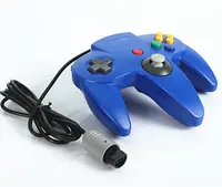 Console de jogos n64 original, joystick do jogo nintendo 64, controlador de jogo, interface host, 10 cores
