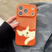 Coque de téléphone personnalisée tendance en verre pour iPhone 17 Pro, 16, 15, 14 Plus, 13 Pro Max, XR, XS