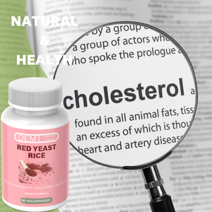 OEM Red Yeast Rice & Plant Sterol <span class=keywords><strong>cholesterol</strong></span> hỗ trợ viên nang-Công thức cho sức khỏe tim mạch-60 viên nang - Product Image 3