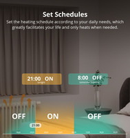 SONOFF Zigbee TRVZB Vanne Thermostatique Intelligente pour Radiateur, Chauffage Domestique Sans Fil avec Contrôle de Température, Compatible Android Google Home Alexa Hôtels