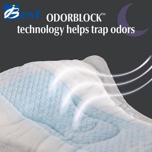 OEM ODM Coussinets d'incontinence pour hommes, en pâte de cellulose, avec <span class=keywords><strong>film</strong></span> PE imprimé, super absorbants, respirants, anti-fuites, confortables et jetables - Product Image 2