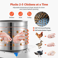 Plumeuse Commerciale à Haute Production pour Volailles (Poulet, Canard, Oie) – Idéale pour Abattoirs et Fermes