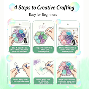 <span class=keywords><strong>Strass</strong></span> en résine gelée à dos plat 3mm, 7 couleurs, pour nail art, décoration de gobelets, artisanat, Noël et fêtes, faible MOQ, expédition rapide - Product Image 6