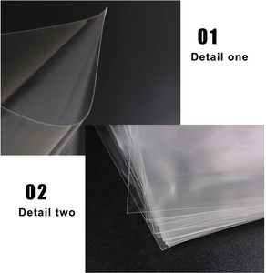 Bolsas de Fábrica Directas, Bolsa con Refuerzo Lateral de PE de Grado Alimenticio, Tamaño Personalizado, Impresión Transparente en Huecograbado, Sellado Térmico de Seguridad, Logotipo Personalizado, Sushi - Product Image 3