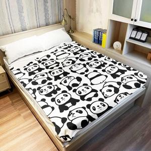 Gấu Trúc Nhỏ thay đổi vị trí khác nhau Chăn Gấu Trúc Đen trắng ngồi nằm xuống - Product Image 2