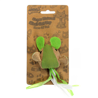 Jouet en peluche pour chat, 50 pièces, anneau interactif, souris, tortue, éléphant, araignée, vente en gros